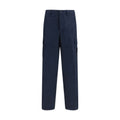 Stone Island Blue Cotton Cargo Pants Stone Island
