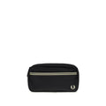Fred Perry Black Recycled Polyamide Shoulder Bag Fred Perry