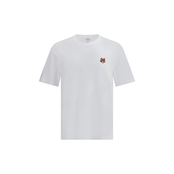 Maison Kitsuné White Cotton T-Shirt Maison Kitsuné