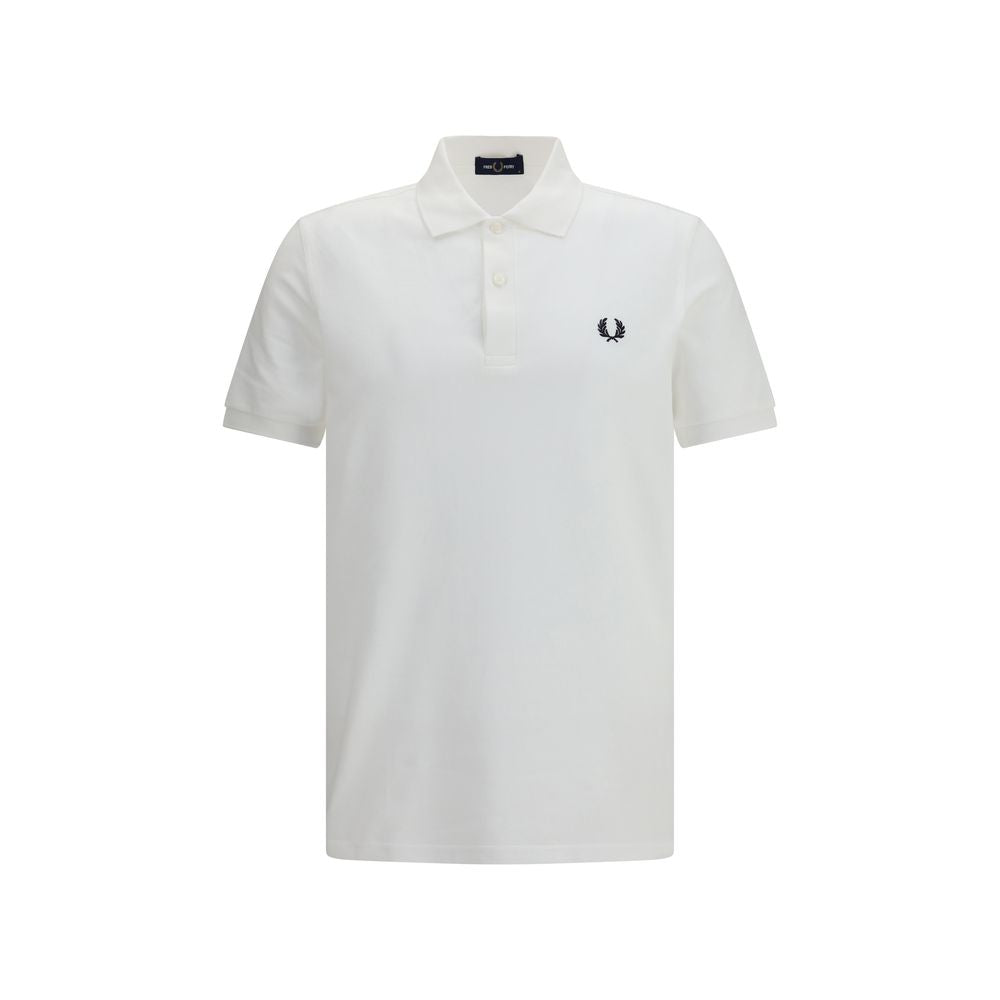 Fred Perry White Cotton Polo Shirt Fred Perry
