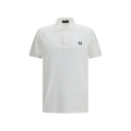 Fred Perry White Cotton Polo Shirt Fred Perry