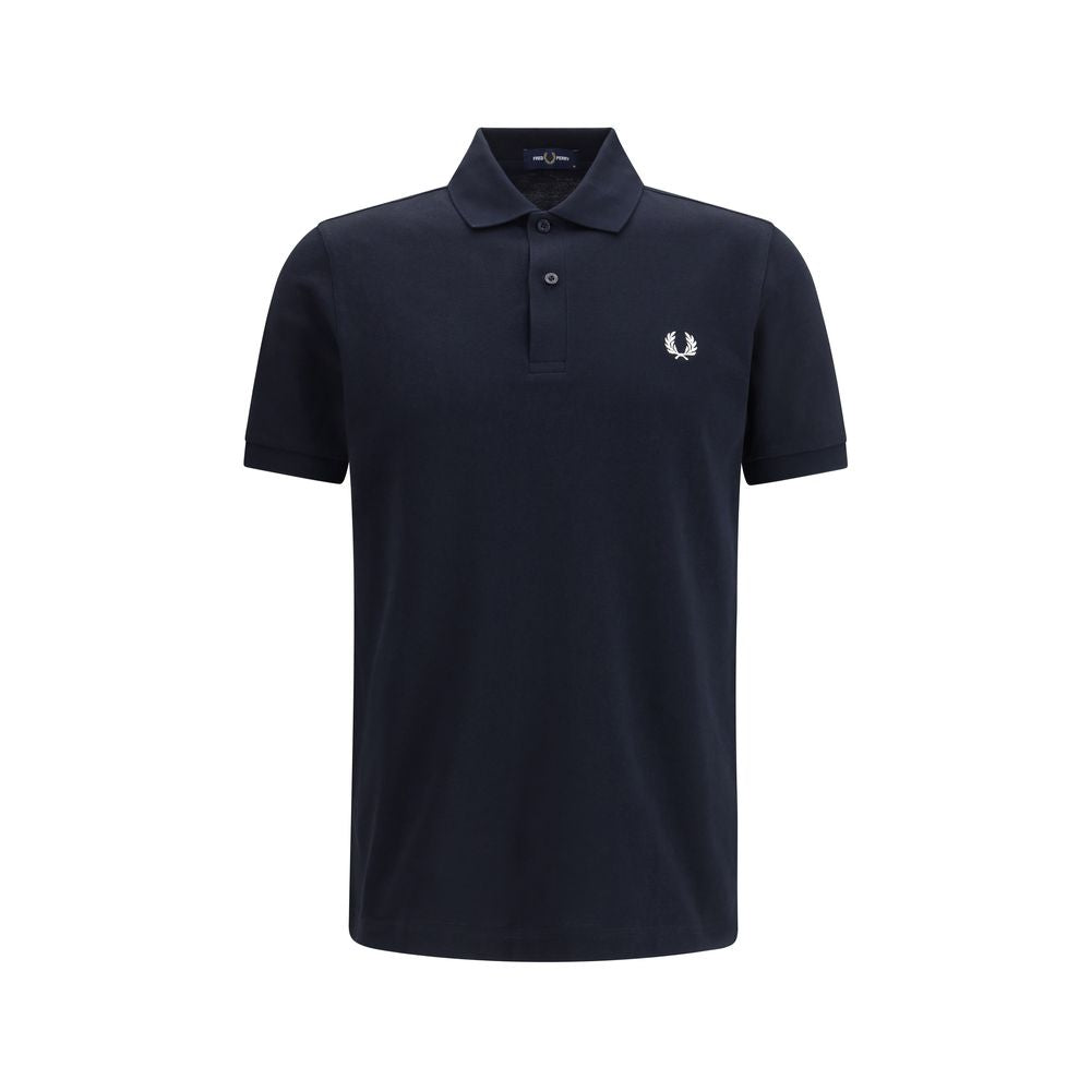 Fred Perry Blue Cotton Polo Shirt Fred Perry