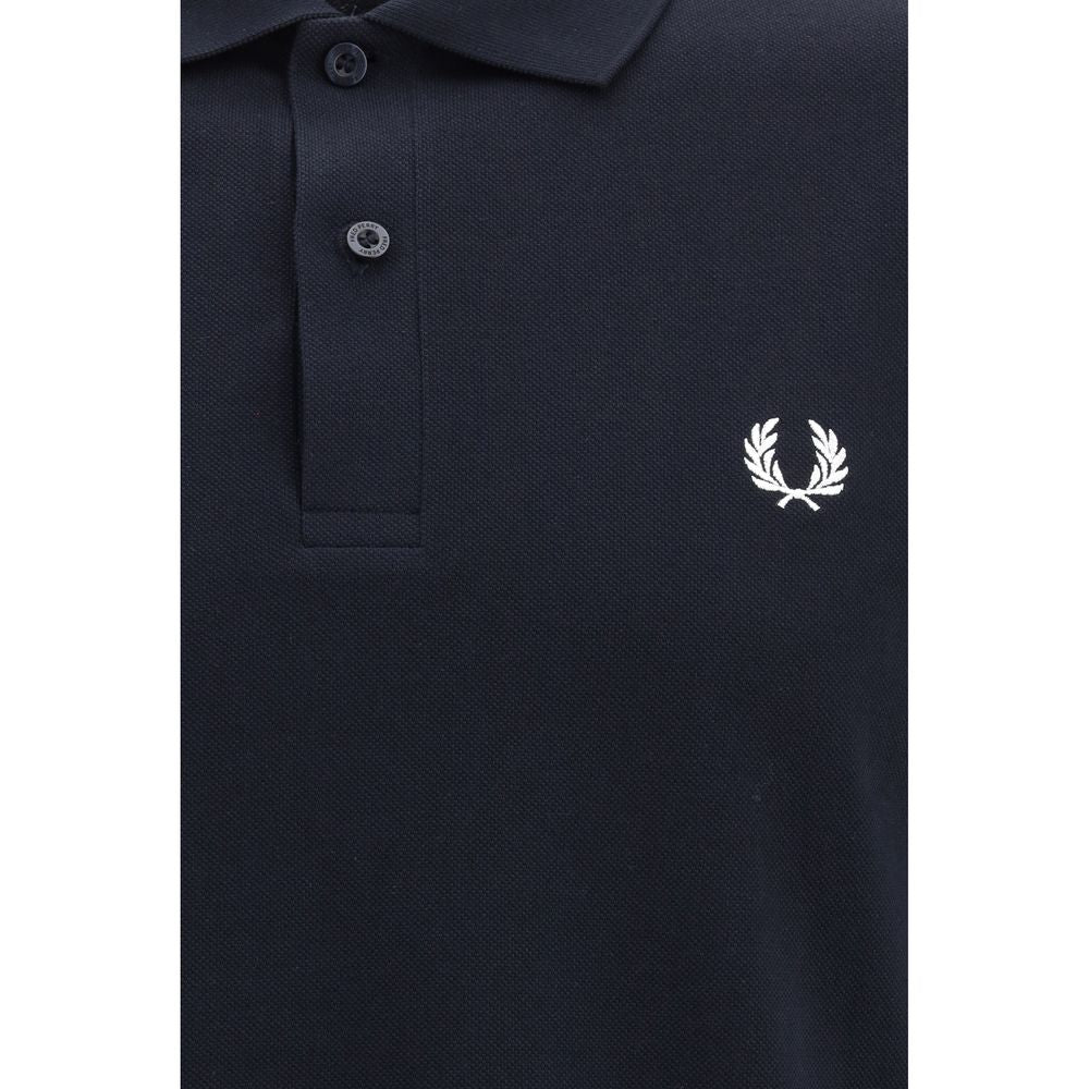 Fred Perry Blue Cotton Polo Shirt Fred Perry