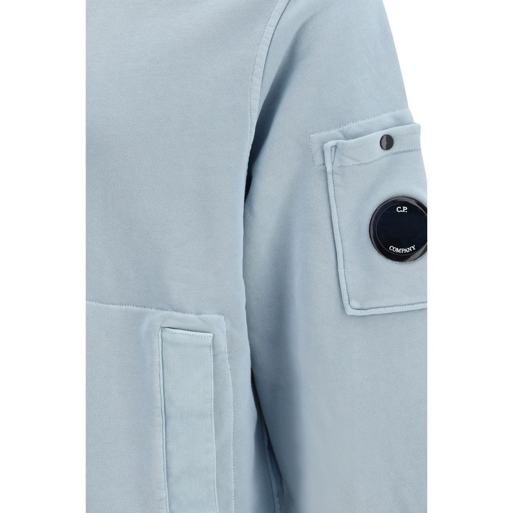 C.P. Company Blue Cotton Sweatshirt C.P. Company