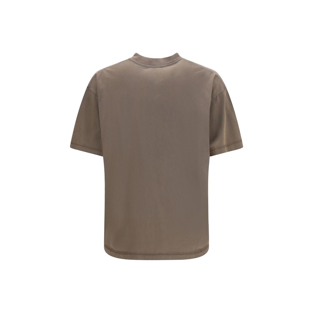 Represent Brown Cotton T-Shirt Represent