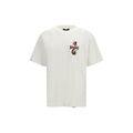 Represent White Cotton T-Shirt Represent
