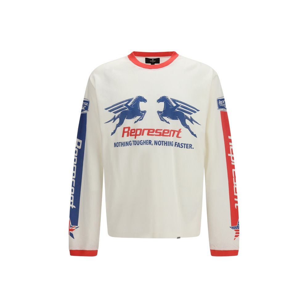 Represent White Cotton Sportswear Represent
