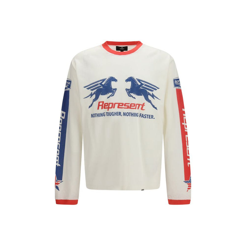 Represent White Cotton Sportswear Represent
