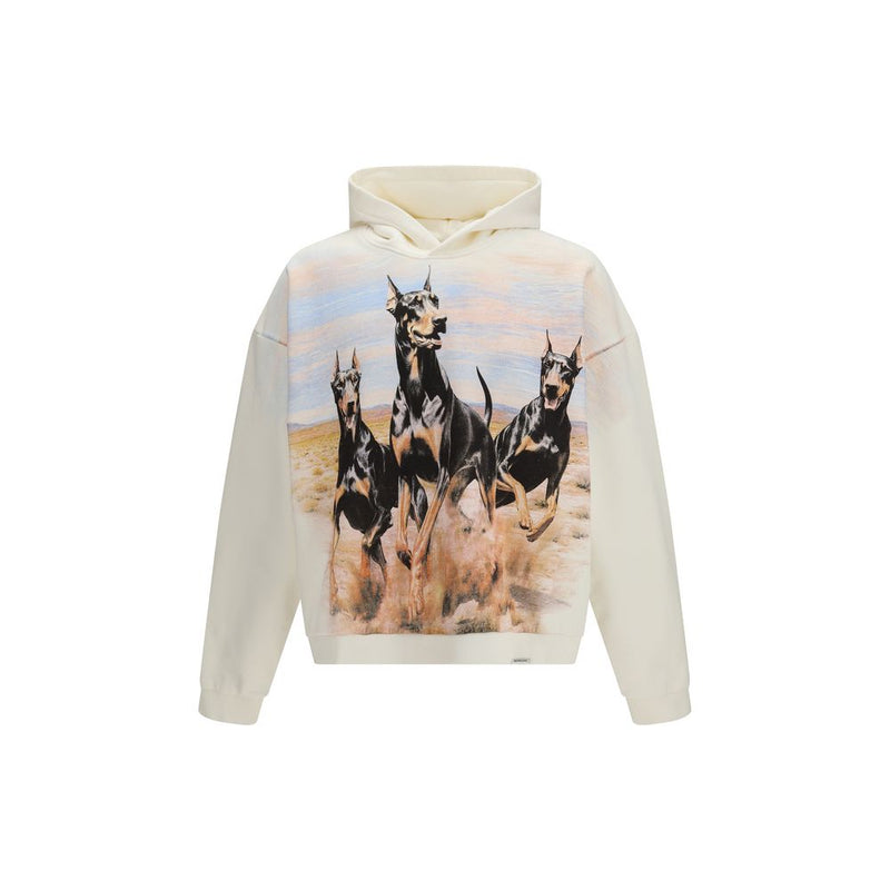 Represent White Cotton Sweatshirt Represent