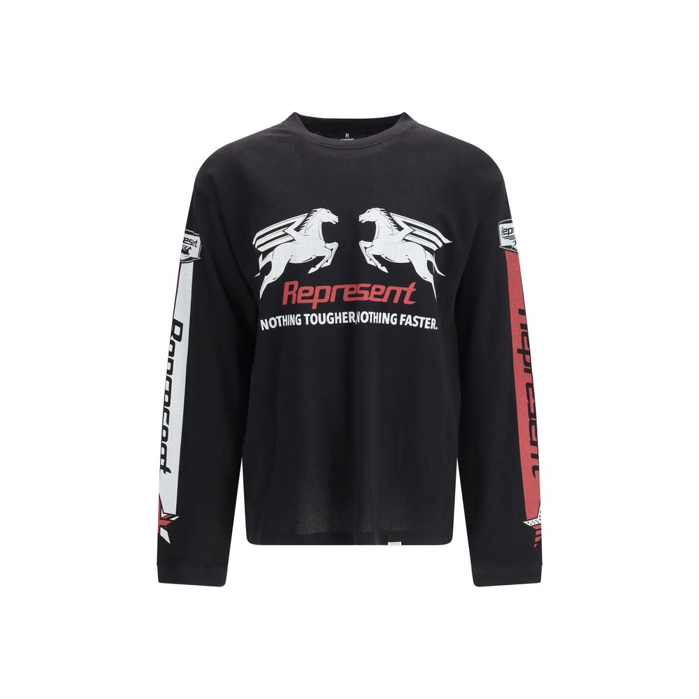 Represent Black Cotton Sportswear Represent