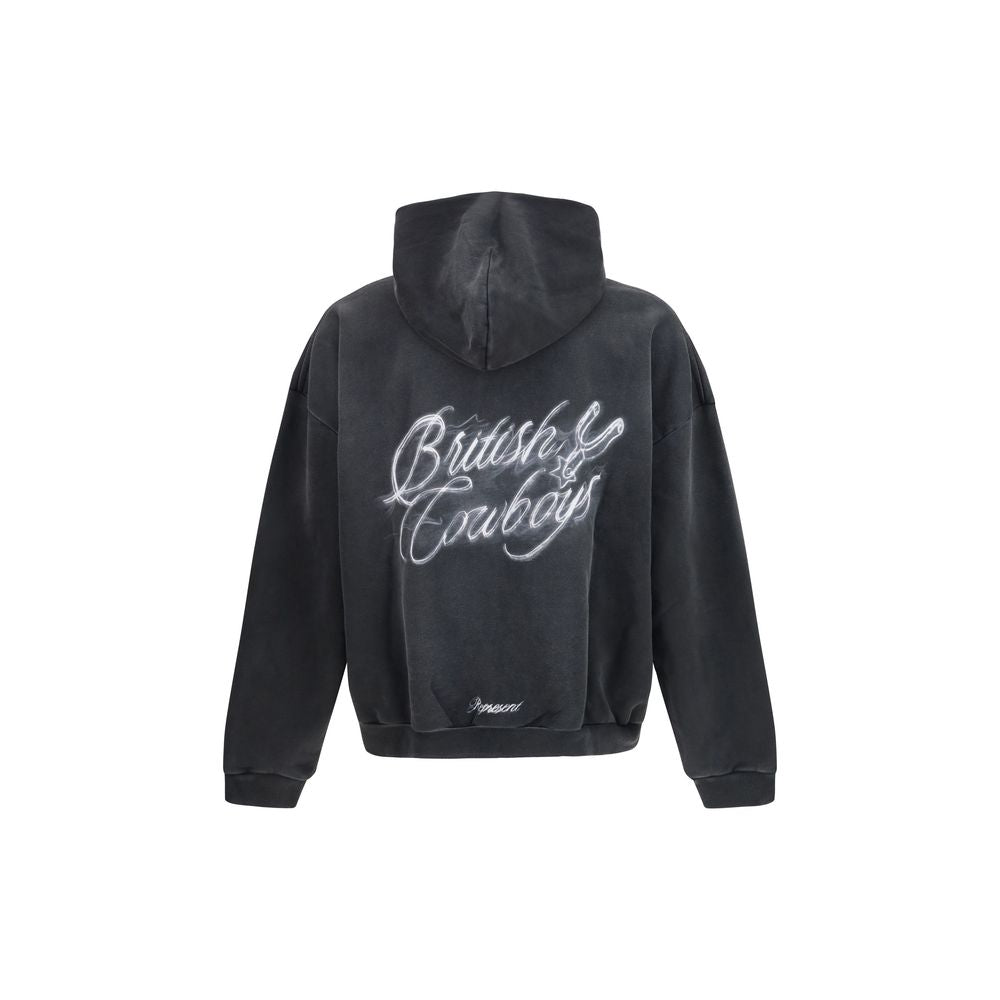Represent Gray Cotton Sweatshirt Represent
