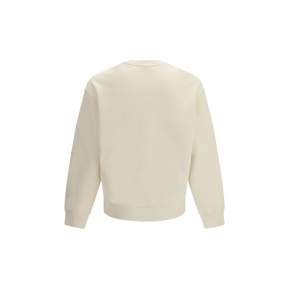 Maison Kitsuné Beige Cotton Sweatshirt Maison Kitsuné