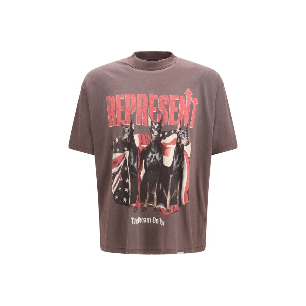 Represent Black Cotton T-Shirt Represent