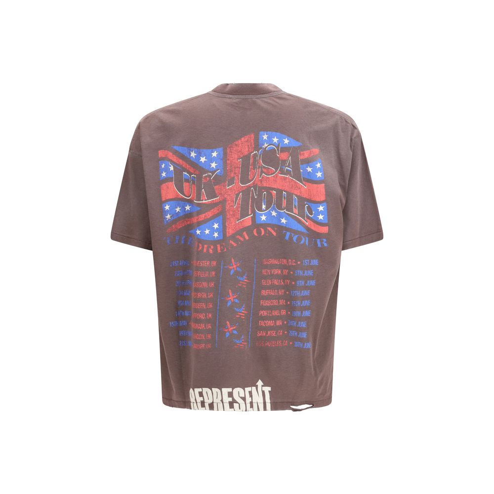 Represent Black Cotton T-Shirt Represent