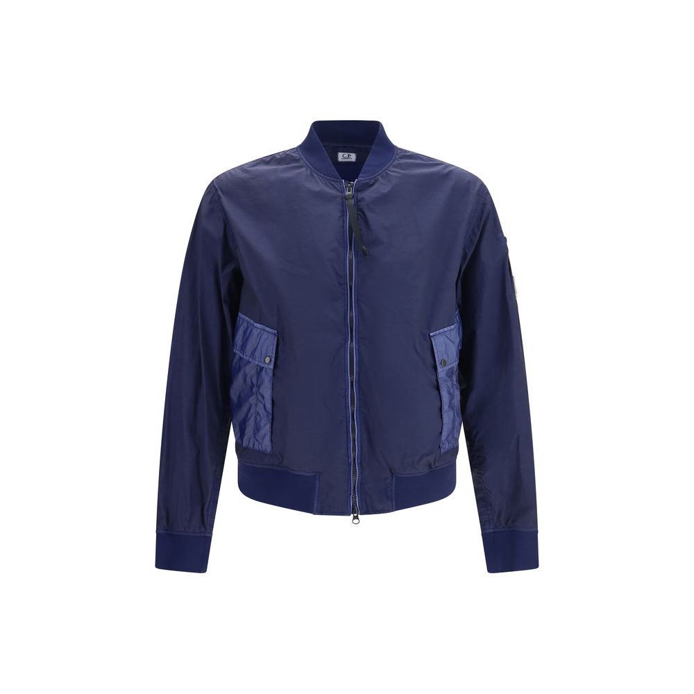 C.P. Company Blue Polyamide Bomber C.P. Company