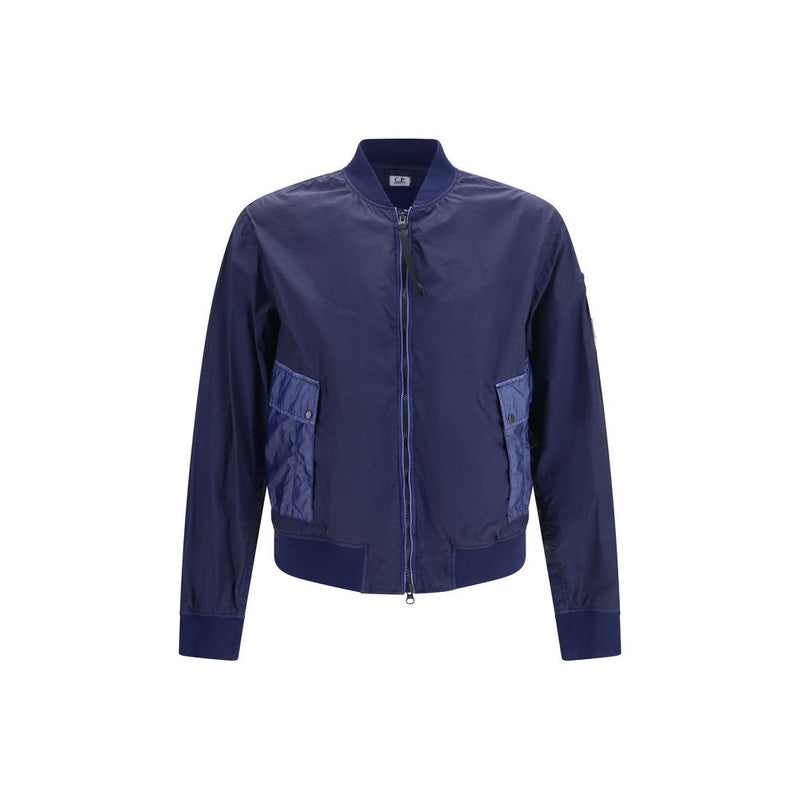 C.P. Company Blue Polyamide Bomber C.P. Company