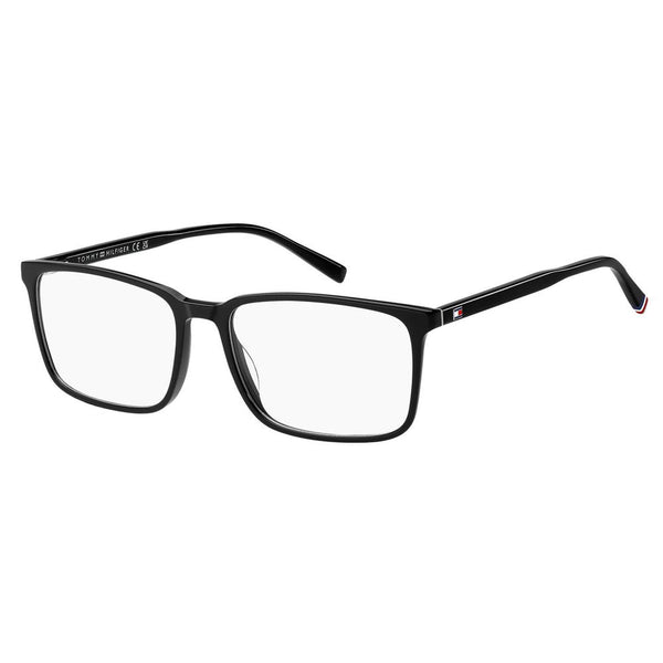 Tommy Hilfiger Black Acetate Glasses (Frames) Tommy Hilfiger