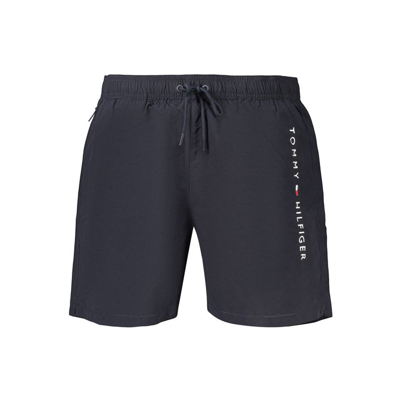 Tommy Hilfiger Blue Polyester Men's Short Tommy Hilfiger