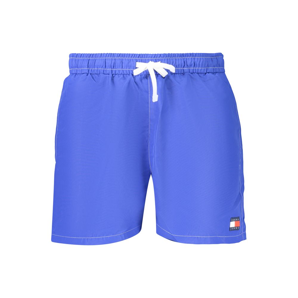 Tommy Hilfiger Blu Polyester Mens Short Tommy Hilfiger