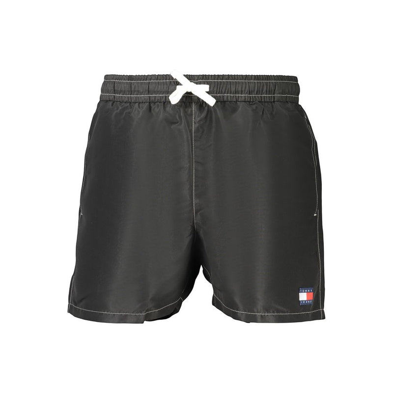 Tommy Hilfiger Black Polyester Men's Swimwear Tommy Hilfiger