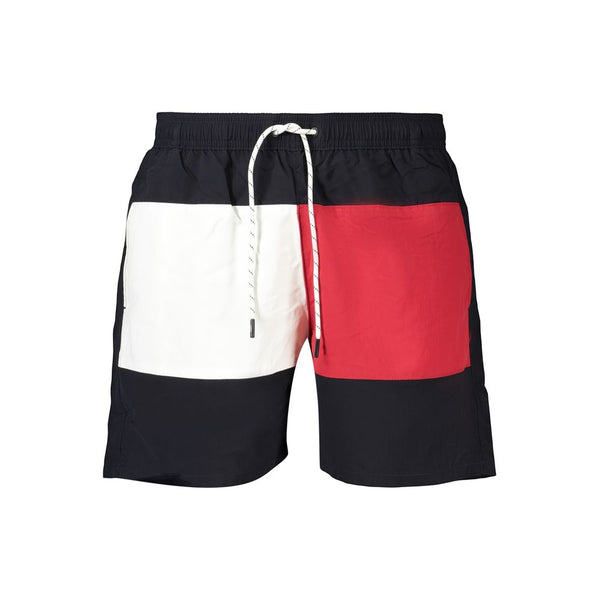 Tommy Hilfiger Blue Polyester Men's Swimwear Tommy Hilfiger