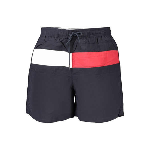 Tommy Hilfiger Blue Polyester Men's Swimwear Tommy Hilfiger