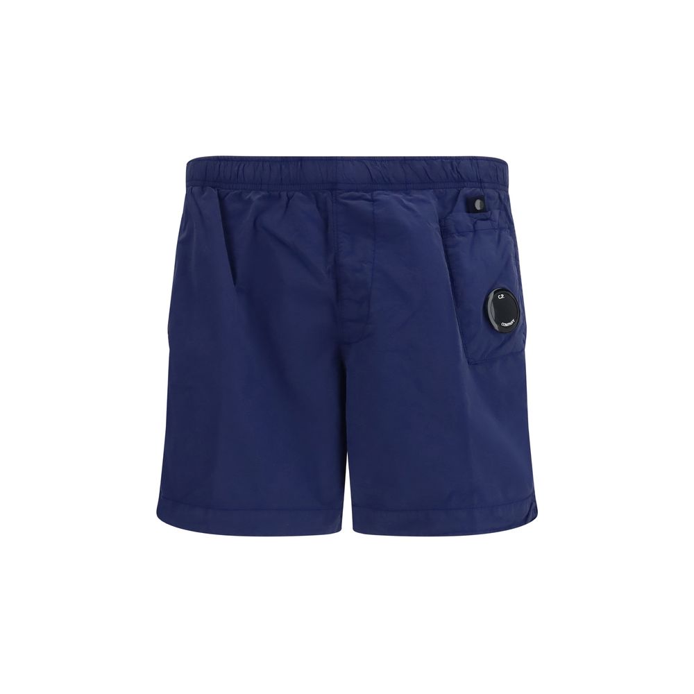 C.P. Company Blue Nylon Shorts C.P. Company