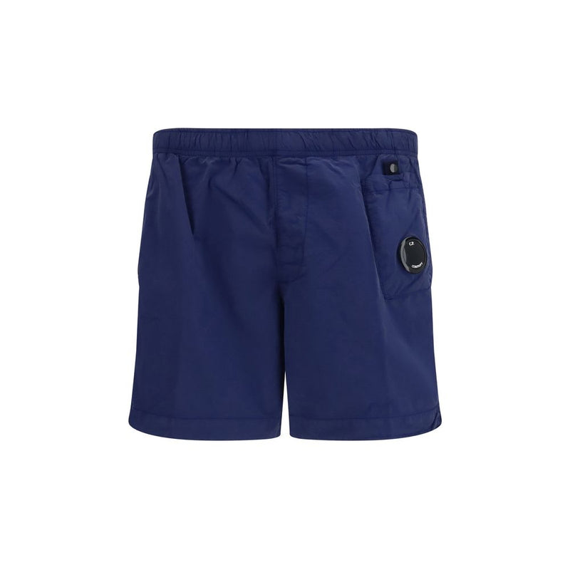 C.P. Company Blue Nylon Shorts C.P. Company