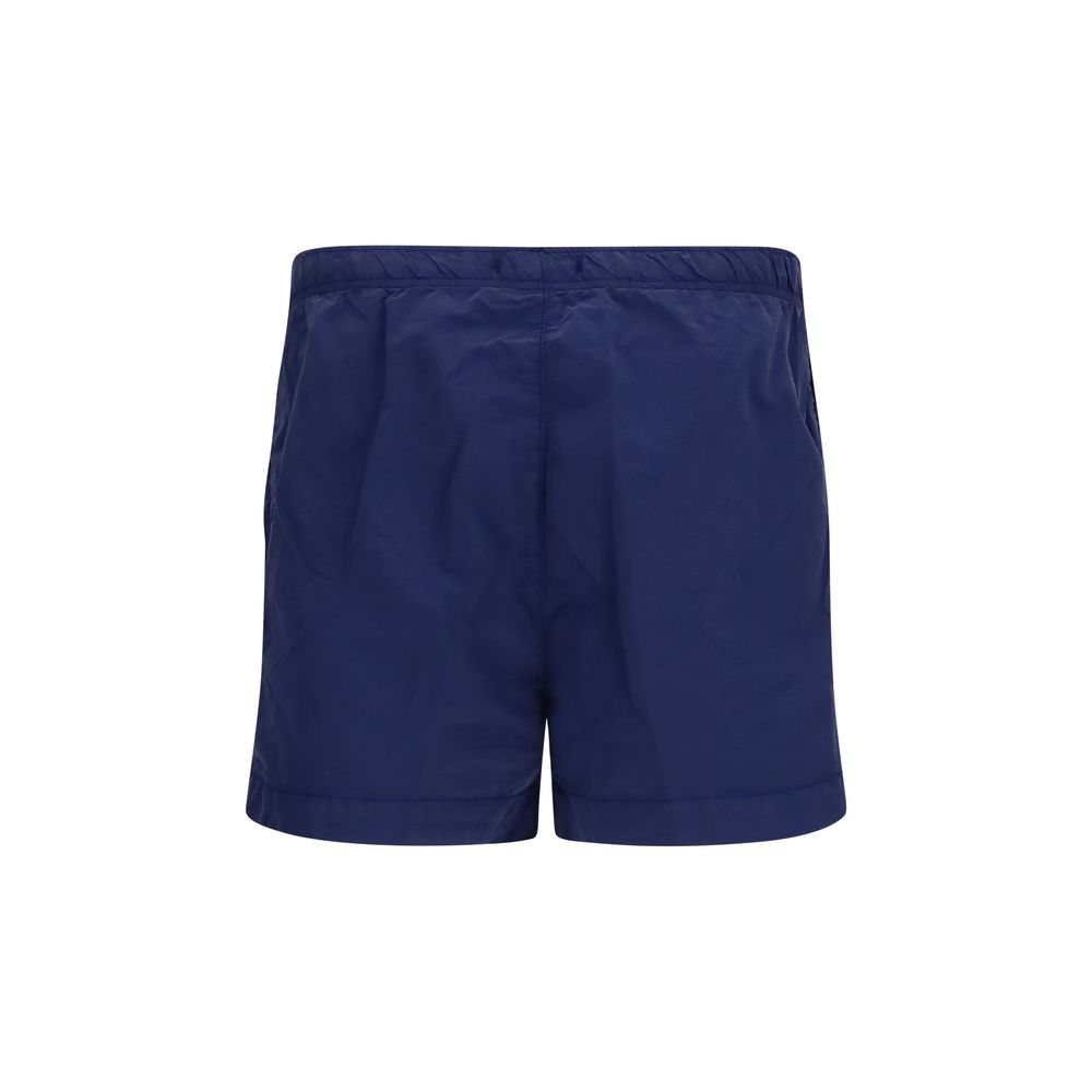 C.P. Company Blue Nylon Shorts C.P. Company