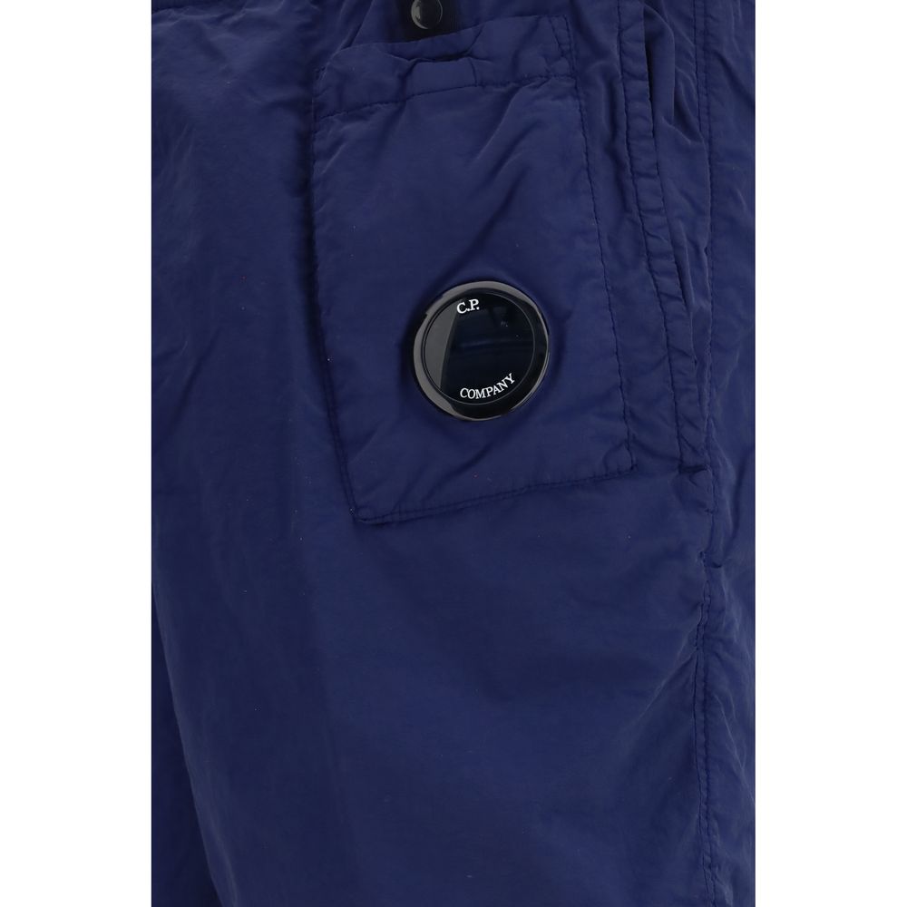 C.P. Company Blue Nylon Shorts C.P. Company