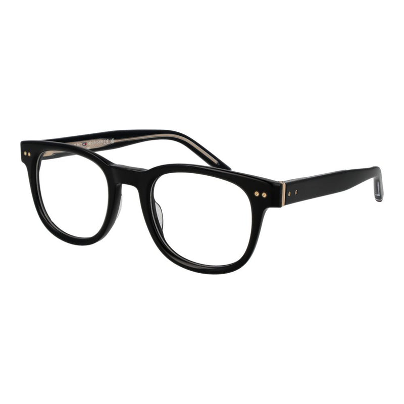 Tommy Hilfiger Black Acetate Glasses (Frames) Tommy Hilfiger