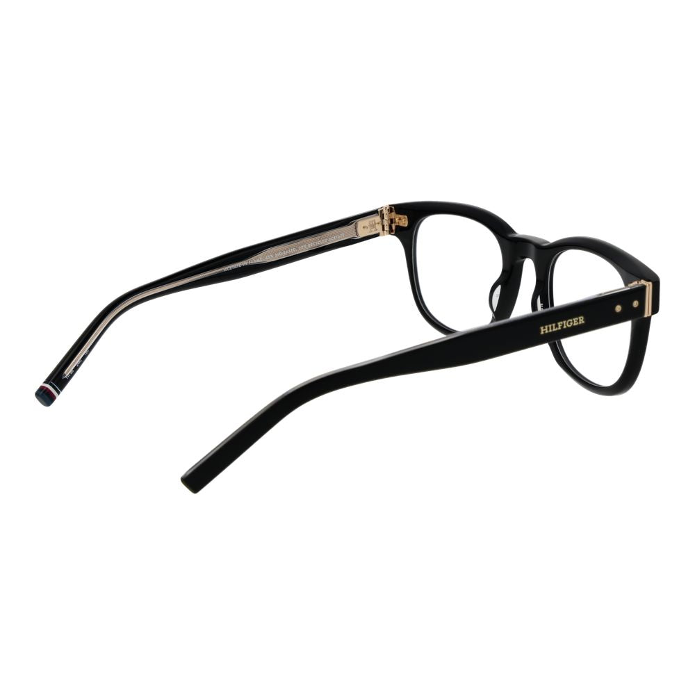 Tommy Hilfiger Black Acetate Glasses (Frames) Tommy Hilfiger