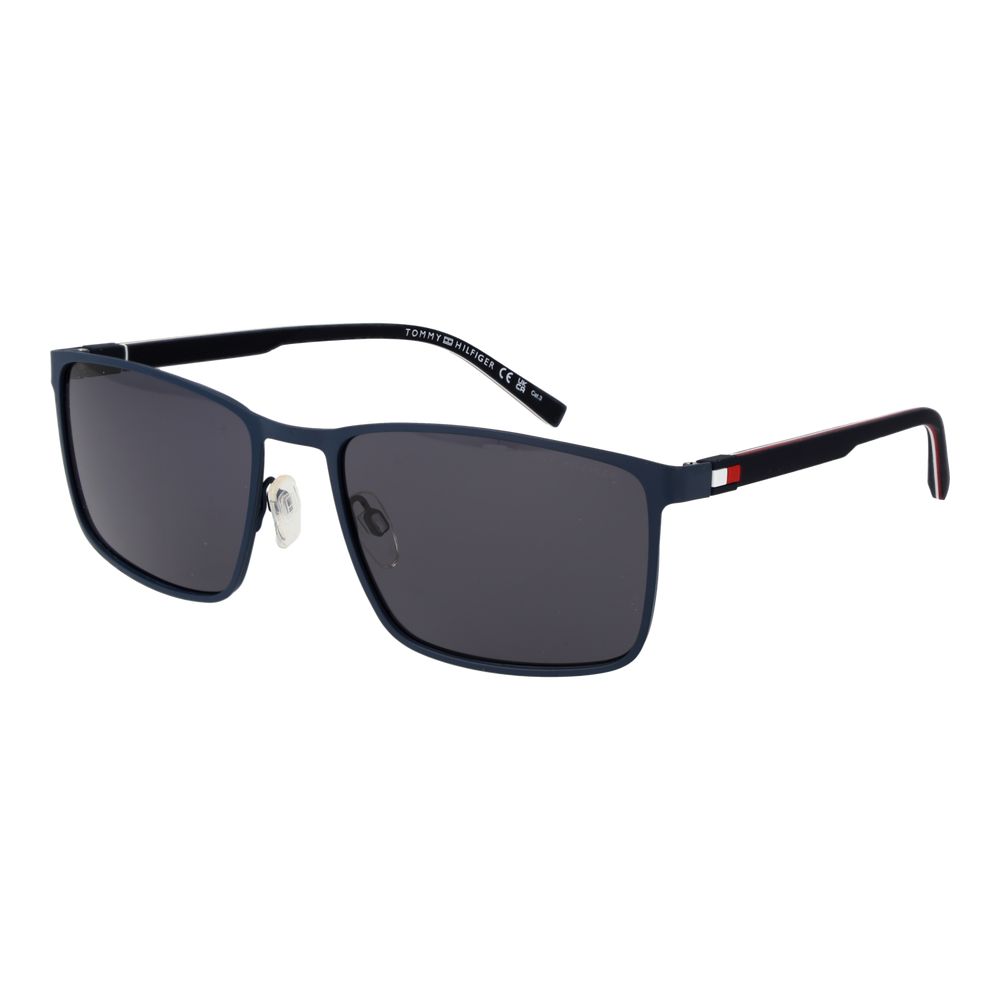 Tommy Hilfiger Blue Metal Sunglasses Tommy Hilfiger
