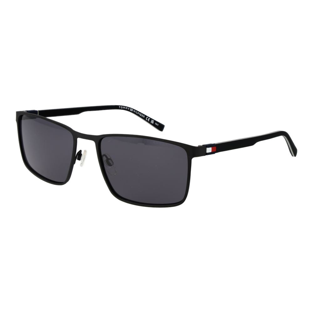 Tommy Hilfiger Black Metal Sunglasses Tommy Hilfiger