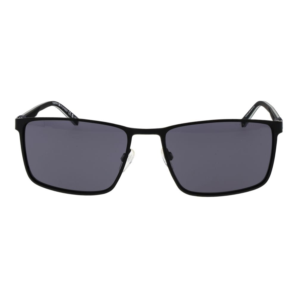 Tommy Hilfiger Black Metal Sunglasses Tommy Hilfiger