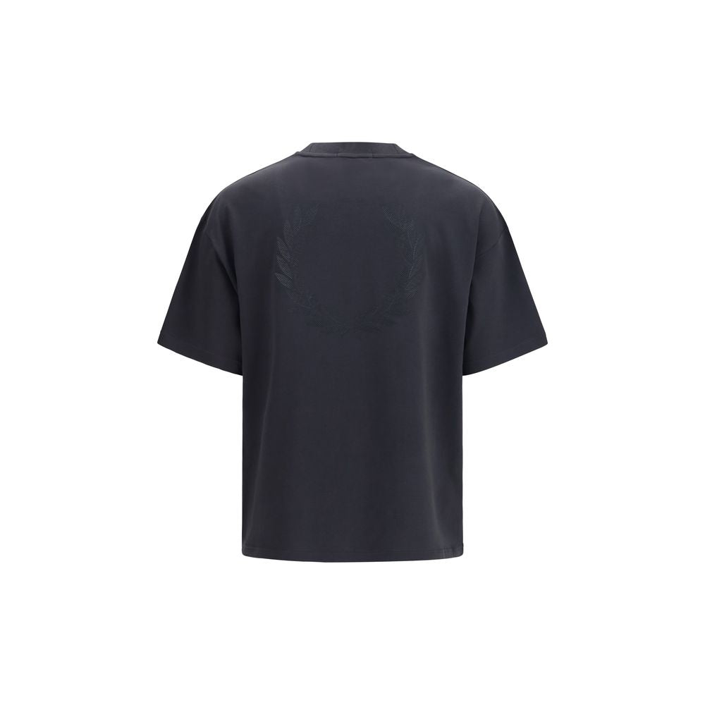 Fred Perry Black Cotton T-Shirt Fred Perry
