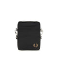Fred Perry Black Nylon Shoulder Bag Fred Perry