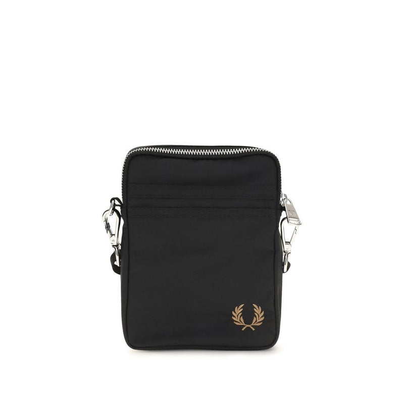 Fred Perry Black Nylon Shoulder Bag Fred Perry