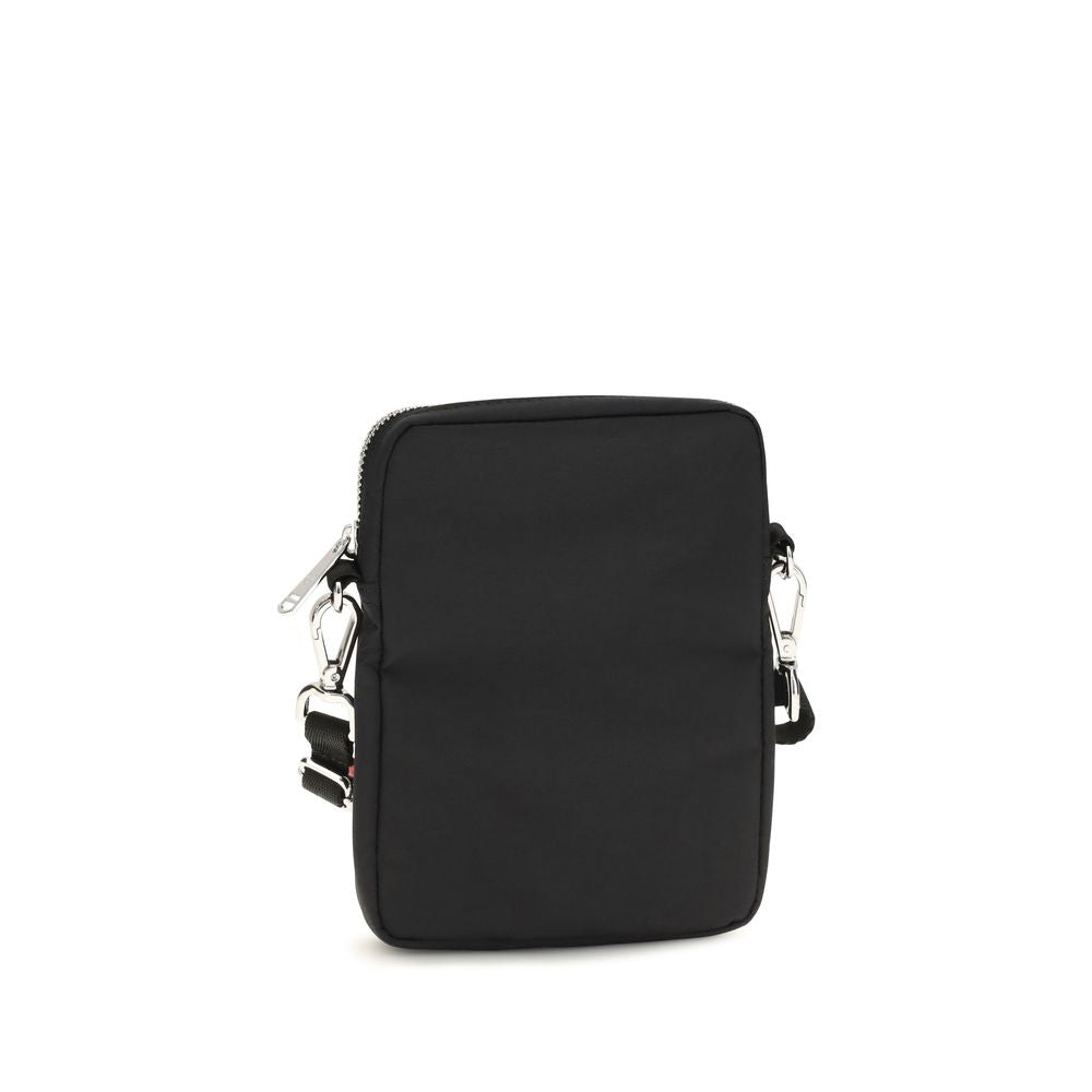 Fred Perry Black Nylon Shoulder Bag Fred Perry