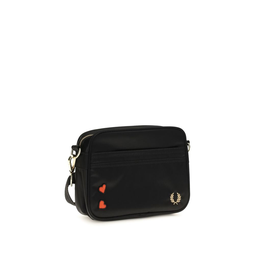 Fred Perry Black Nylon Shoulder Bag Fred Perry