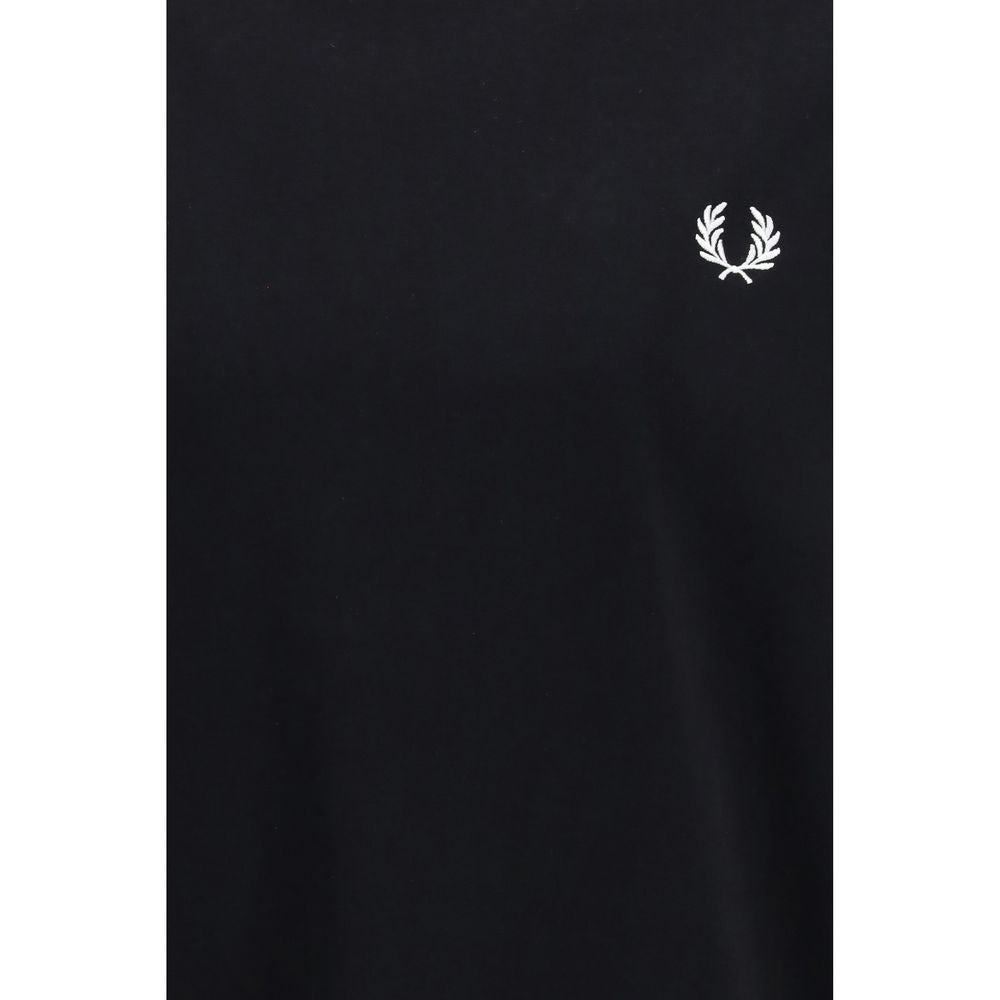 Fred Perry Black Cotton Sportswear Fred Perry