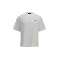 Fred Perry White Cotton T-Shirt Fred Perry