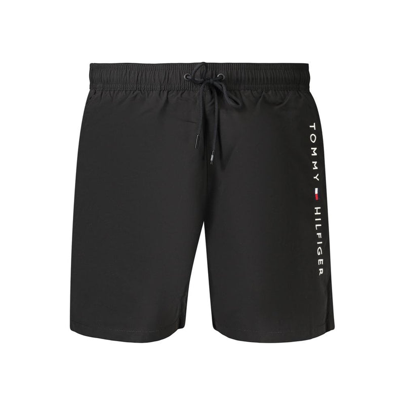 Tommy Hilfiger Black Polyester Men's Swimwear Tommy Hilfiger