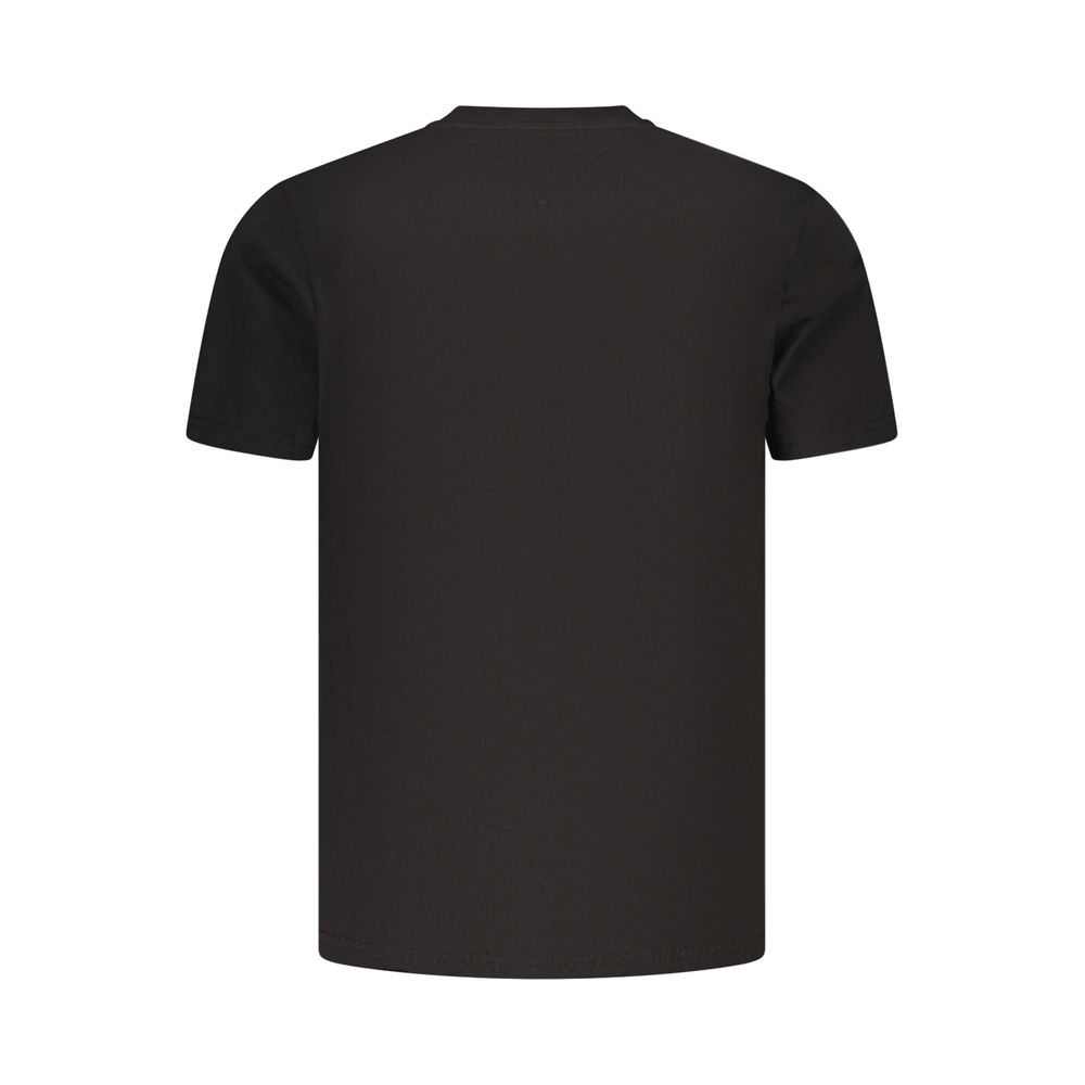 Tommy Hilfiger Black Cotton Men's T-Shirt Tommy Hilfiger