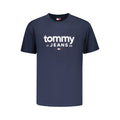Tommy Hilfiger Blue Cotton Men's T-Shirt Tommy Hilfiger