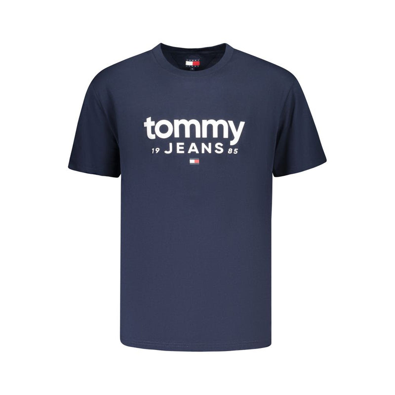 Tommy Hilfiger Blue Cotton Men's T-Shirt Tommy Hilfiger
