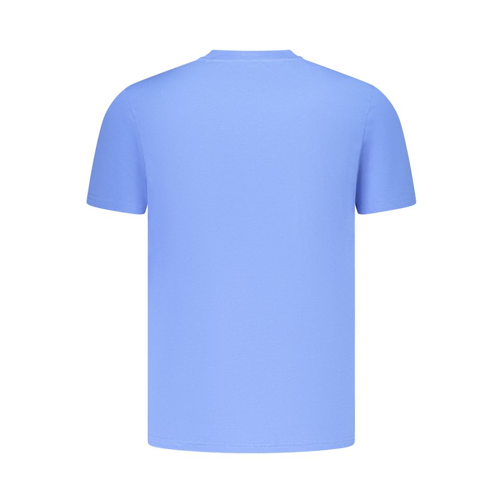 Tommy Hilfiger Azzurro Cotton Uomo T-Shirt Tommy Hilfiger