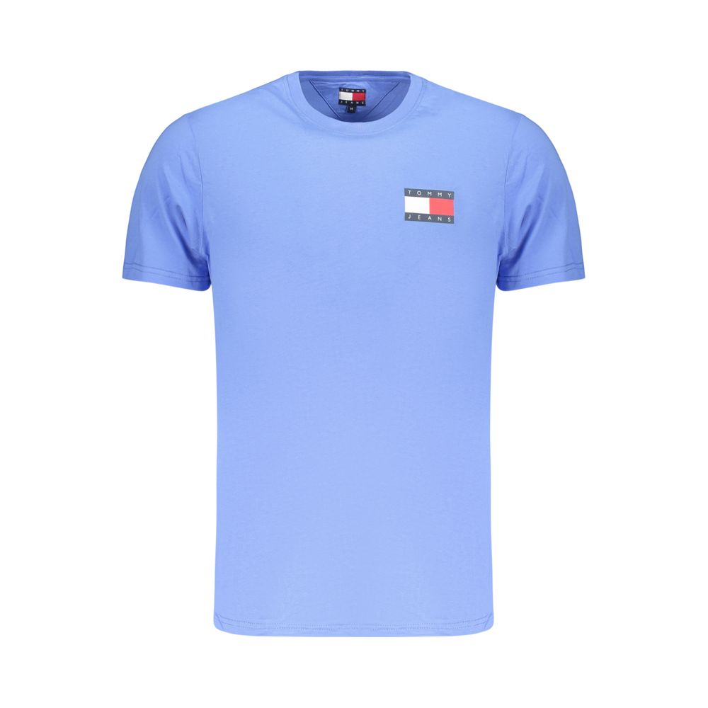 Tommy Hilfiger Blue Cotton Men's T-Shirt Tommy Hilfiger