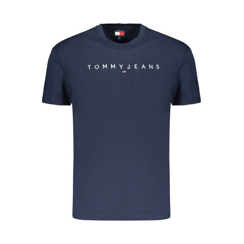 Tommy Hilfiger Blue Cotton Men's T-Shirt Tommy Hilfiger