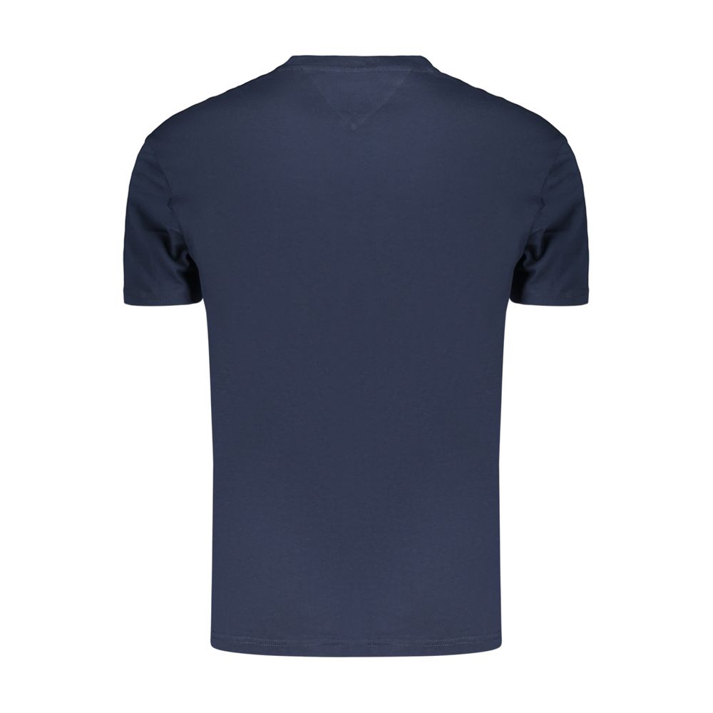 Tommy Hilfiger Blue Cotton Men's T-Shirt Tommy Hilfiger